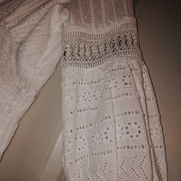 White Ebba eyelet dress NWT!! Send me an offer! - Picture 3 of 5